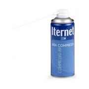 12 Pezzi Aria Compressa Spray Con Cannuccia 400 ml
