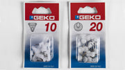 BLISTER 10 GANCI NYLON A PARETE 3 PUNTE CON APPLICATORE