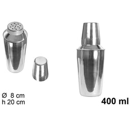Shaker In Metallo 400 Ml