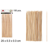 150 Spiedini Per Barbecue In Bambu 25 Cm