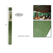 Rete Ombreggiante Verde 2X5 M 180 G/M2