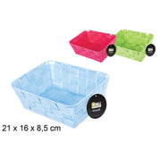 Cesto In Nylon Colori Assortiti 21X16 Cm