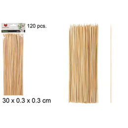 120 Spiedini Per Barbecue In Bambu 30 Cm