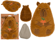 CUSCINO TERMICO, CAPYBARA 18 X 18 CM, ADATTO AL MICROONDE, R