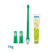 KIT DENTIFRICIO E SPAZZOLINO (3 TESTINE)(DENTIFRICIO 70G)