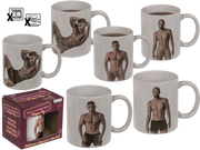 TAZZA, STRIPPER BOY NUDA, REAGISCE AL CALORE, ASSORTITA IN 3