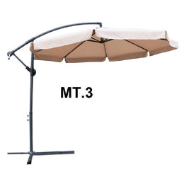 OMBRELLONE LAMPARA DIA.MT.3 ECRU