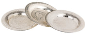 PIATTO IN METALLO COLOR ARGENTO PER BIGIOTTERIA, CA. 10 CM,