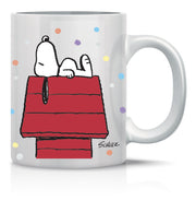 TAZZA RED HOUSE PEANUTS