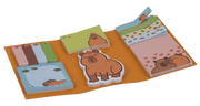 STICKY NOTES, CAPYBARA 6 DIVERSE DIMENSIONI/DISEGNI IN UN SE