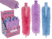 BIRO JUMBO CON COPERTINA IN PELUCHE, 28 CM CON RICARICA SOST