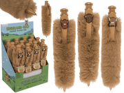 Biro Jumbo Con Copertina In Peluche Highland Cow ,28 Cm - 1 PZ