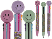 BIROS CON RICARICHE A 6 COLORI, BE HAPPY 16 CM - 1 COLORE CASUALE