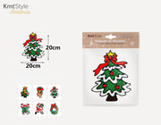 ADESIVI DI GEL DI NATALE 15*20CM