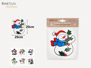 ADESIVI DI GEL DI NATALE 15*20CM