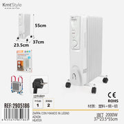 RISCALDATORE AD OLIO 2000W 37*23.5*55