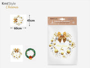 ADESIVO ELETTROSTATICO NATALE 45*60CM