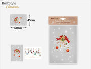 ADESIVO ELETTROSTATICO NATALE 45*60CM