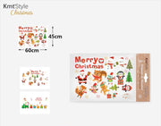 ADESIVO ELETTROSTATICO NATALE 45*60CM