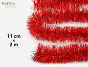 ORPELLI DI NATALE 11CM*2M