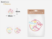 ADESIVO ELETTROSTATICO NATALE 45*60CM