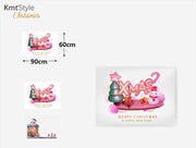 ADESIVO ELETTROSTATICO NATALE