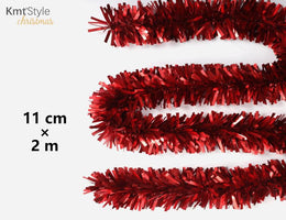 ORPELLI DI NATALE 11CM*2M