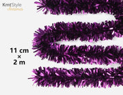 ORPELLI DI NATALE 11CM*2M