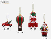 BAMBOLA ORNAMENTALE DI NATALE 8-12cm