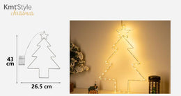 FIGURE NATALIZIE LUMINOSE 60LED