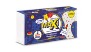 10 pacchi - MAXI TOVAGLIOLI 2V 80PZ 33X33 PUNTA-PUNTA BIANCO