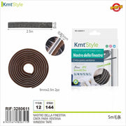 GUARNIZIONE PER PORTA E FINESTRA 9*5MM