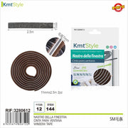 GUARNIZIONE PER PORTA E FINESTRA 11*7MM