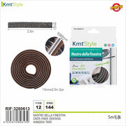 GUARNIZIONE PER PORTA E FINESTRA 13*8MM