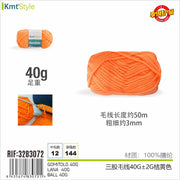 GOMITOLO ARANCIONE 40G