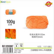 GOMITOLO ARANCIONE 100G