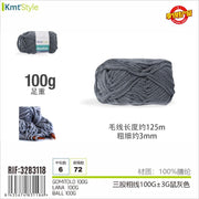 GOMITOLO GRIGIO TOPO 100G