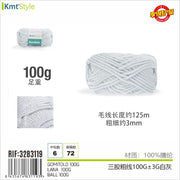GOMITOLO GRIGIO PERLA 100G