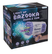 PISTOLA A BOLLE D''''ARIA CON LED, BAZOOKA, CIRCA 24 X 14 CM,