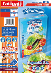 SACCH.FREEZER 40PZ.19X28CM.FRESCHIS