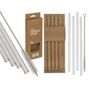 CANNUCCIA PER BIBITE CON SPAZZOLINO, L  CA. 20 CM, 4 PZ. IN