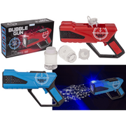 PISTOLA A BOLLE D''ARIA CON LED, 25 CM INCL. 80 ML DI SOLUZIO