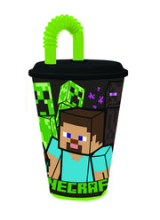 BICCHIERE C/CAN.MINECRAFT X48