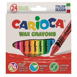 CARIOCA PASTELLI CERA SCAT 24P