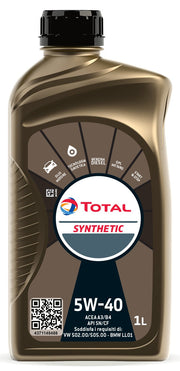 TOTAL SYNTHETIC 5W40 LT.1      T