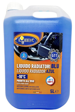 LUBEX LIQ.RAD.BLU -10 LT.5     T