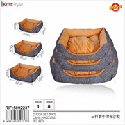 CUCCIA PER CANI 52*40*19CM46*34*18CM40*29*16CM