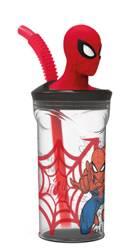 BICCHIERE C/C 3D SPIDERMAN X24