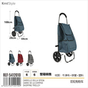 CARRELLO PORTASPESA 100*44*28CM