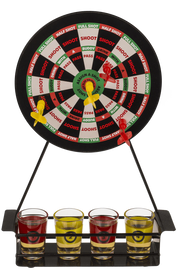 Gioco Delle Freccette, 4 Bicchieri E 4 Freccette In Confezio
